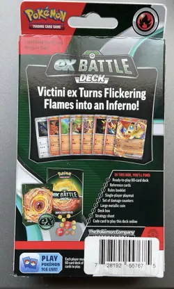 Pokemon Cards - EX Battle Decks - VICTINI EX (60-Card Deck, Deck Box, Coin+ NIB - Image 2