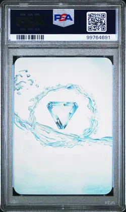 2023 SORCERY BETA AQUAMARINE CORE FOIL - PSA 9 CONTESTED REALM POP 9! - Image 2