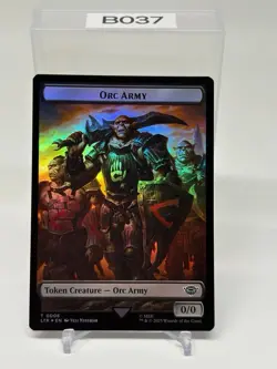 Orc Army 006 Food 010 Foil Token Lord Of The Rings LTR MTG Magic - Image 1
