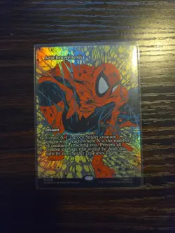 Arachnogenesis (Borderless) Marvel Universe Eternal-Legal Foil - Image 1