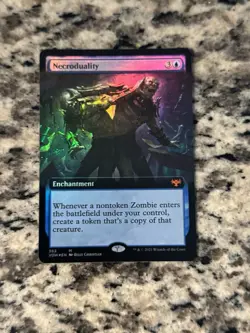 Necroduality - Foil - Extended Art Innistrad: Crimson Vow Variants NM - Image 1
