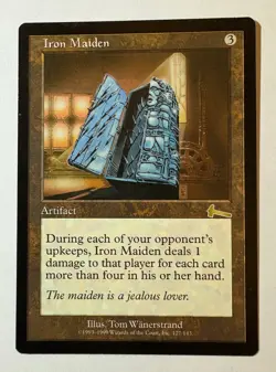 MTG Iron Maiden - Urza's Legacy - LP - Image 1