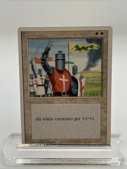 Magic The Gathering 4th Edition Banned Card Near Mint Never Played Crus@de Poole - Image 1