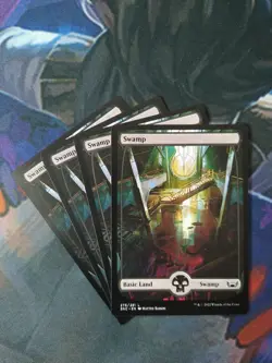 Swamp 276 x 4 - Full Art | 7% Off 2+ | New Capenna | NM | MTG - Image 1