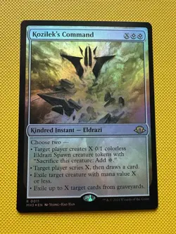 Kozilek's Command Modern Horizons 3 Foil - Image 1