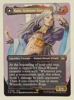 Kuja, Genome Sorcerer Borderless - Final Fantasy MTG - Image 1