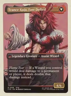 Kuja, Genome Sorcerer Borderless - Final Fantasy MTG - Image 2