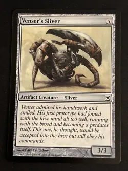 1x Venser's Sliver (267) Time Spiral LP MTG Magic the Gathering x1 MKE - Image 1