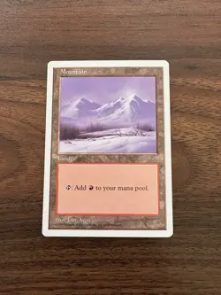 Mountain - 5th Series - 1997 - Magic The Gathering NM - Image 1