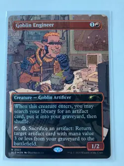 Goblin Engineer (Galaxy Foil) Secret Lair Drop Foil - Image 1