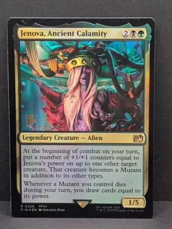 Jenova, Ancient Calamity Prerelease Foil Final Fantasy 7 FFVII MTG Magic NM - Image 1