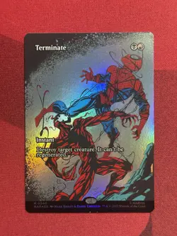 Magic The Gathering Spider-Man Terminate Borderless Foil 040 - Image 1