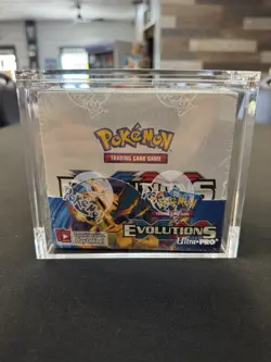 Pokemon TCG XY Evolutions Booster Box - New Factory Sealed - Includes Acrylic - Image 1