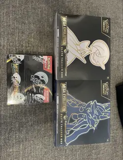 Pokemon TCG Mega Evolution Pokemon Center ETB Set & Booster Bundle/Promo SEALED - Image 1