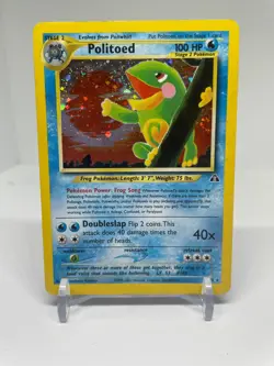 Politoed 8/75 - Neo Discovery Holo Foil Pokemon TCG HP - Image 1