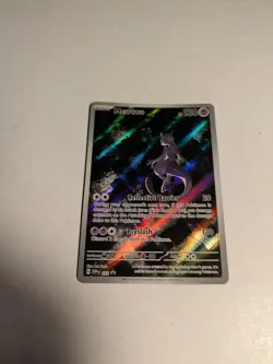 Pokemon TCG Mewtwo 052 Black Star Promo Sv: Scarlet & Violet *Light Damage* - Image 2