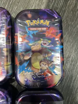 TCG Pokemon Mega Evolutions Mega Heroes Mini Tins | Set Of 6 | Sealed - Image 5