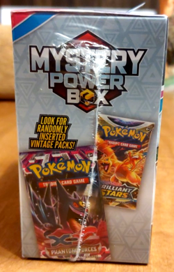 Pokemon TCG Mystery Power Box Factory Sealed 5 Booster Packs Chase Pack Seeded - Image 4