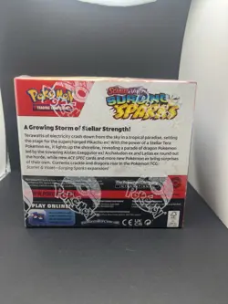 Pokemon Scarlet & Violet TCG Surging Sparks Booster Box Factory Sealed 36 Packs - Image 4
