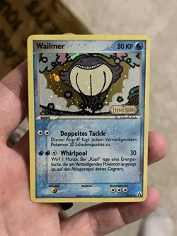Wailmer Reverse Stamp Pokemon 2006 EX Legend Maker German 69 Holo Bleed Swirl LP - Image 5