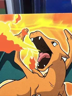 Pokemon Topps Charizard #E6 The First Movie (Blue Logo) - Image 3