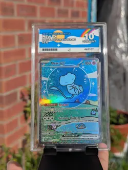 Pokemon | Ace 10 🫧 Bubble Mew 🫧 EX Paldean Fates SIR 232/091 | Ace Grading - Image 1