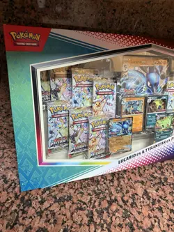 Pokemon TCG Prismatic Evolutions Lucario ex & Tyranitar ex Premium Collection - Image 2