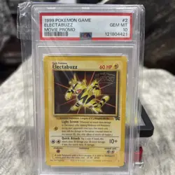 1999 Pokemon Game Electabuzz #2 Movie Promo PSA 10 Gem Mint! - Image 1