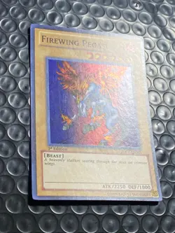 Yu-Gi-Oh! - Firewing Pegasus PRC1-EN005 Super Rare 1st Edition Near Mint - Image 4