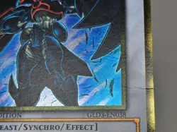 YuGiOh Blackwing Armor Master GLD3-EN038 Gold Series Limited Edition MP - Image 2