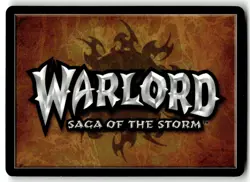 Warlord: Saga of the Storm CCG Preview Set Promo Card Gueniveure - Image 2