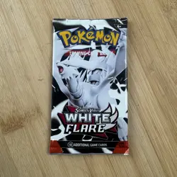 Pokemon Trading Card Game Scarlet & Violet White Flare Booster Pack TCG - Image 1