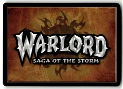 Warlord: Saga of the Storm CCG Preview Set Promo Card L'sara - Image 2