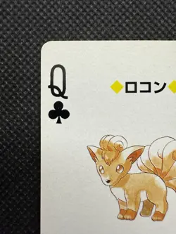 Pokemon Meowth Queen of Spades Blue Blastoise Deck Playing Card Poker Nintendo - Image 2