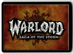 Warlord: Saga of the Storm CCG Preview Set Promo Card Charge - Image 2