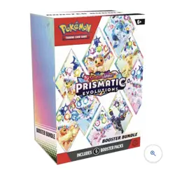 Pokemon SV Prismatic Evolution Booster Trading Card Bundle - Image 1