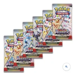 Pokemon SV Prismatic Evolution Booster Trading Card Bundle - Image 2