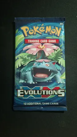 Pokemon TCG XY Evolutions Booster Pack 10 Card Set New Factory Sealed Venusaur - Image 1