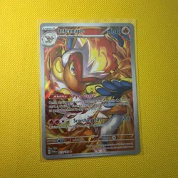 Pokemon TCG Infernape Card 173/167 Twilight Masquerade Illustration Rare - Image 1