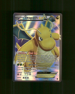 Custom HOLO DRAGONITE Card DRAGONITE EX Card READ DESCRIPTION BELOW - Image 1