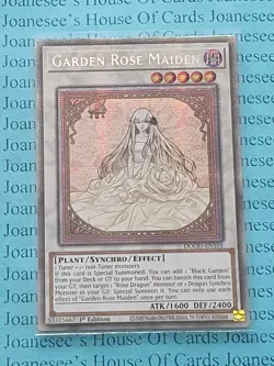 DOOD-EN101 Garden Rose Maiden Satrlight Rare Yu-Gi-Oh Card 1st New - Image 2