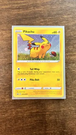 Pikachu - SWSH039 - Pokemon Sword & Shield Promo Ultra Rare Holo Card NM - Image 1