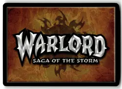 Warlord: Saga of the Storm CCG Preview Set Promo Card Rogue's Blade - Image 2