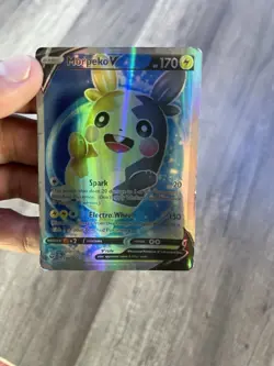 Pokemon Morpeko V holo card #PokemonTCG - Image 4