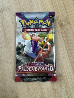 Pokemon Trading Card Game Scarlet & Violet Paldea Evolved Booster Pack TCG - Image 1