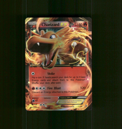 Custom HOLO Charizard Card Charizard EX Card READ DESCRIPTION BELOW - Image 1