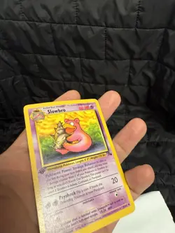 Slowbro 43/62 Uncommon Fossil 1st Edition Non Holo Pokemon Card - Image 4