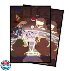 MTG Card Sleeves(Fantasy Family) Art Card Sleeves Deck Protector, Clear Front - Image 1