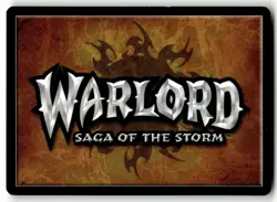 Warlord: Saga of the Storm CCG Preview Set Promo Card Elaneor Tremayne - Image 2