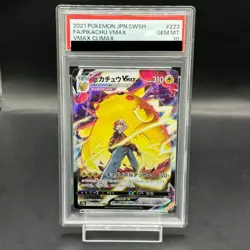 Pokemon Card Pikachu VMAX 223 184 s8b CSR PSA10 Japanese 24855dd3607a601e469b20 - Image 1